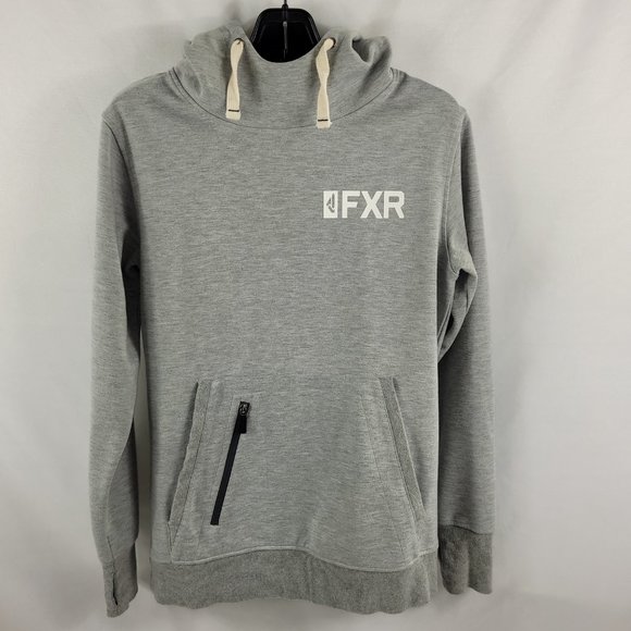 FXR Pullover Snowmobile Racing Hoodie Hooded Sweatshirt Mens size Small - Picture 1 of 4